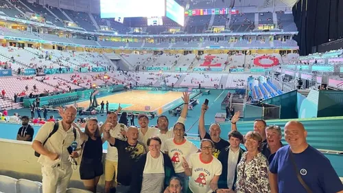 Les Dunkerquois mettent le feu au Stade Pierre Mauroy pour les Jeux...