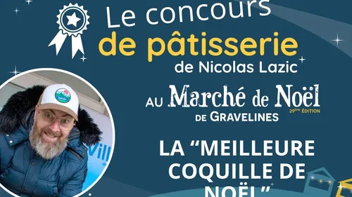 Nicolas Lazic de l'émission Le Meilleur Pâtissier sur le Marché de...