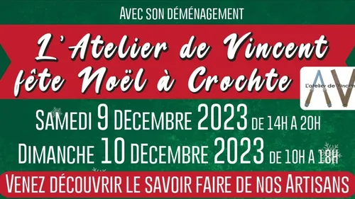 Marché de Noël à Crochte samedi 9 et dimanche 10 décembre.