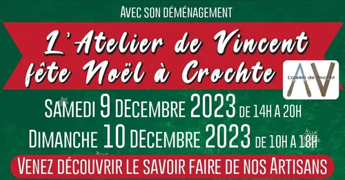Marché de Noël à Crochte samedi 9 et dimanche 10 décembre.