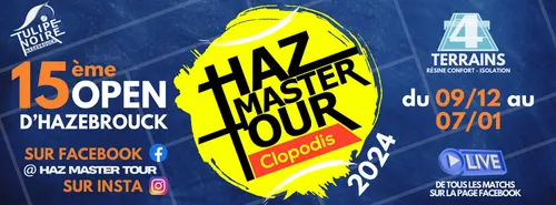 Tennis : Du beau monde à Hazebrouck pour les phases finales du Haz...