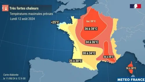 Canicule : Vigilance jaune demain pour le Nord et le Pas-de-Calais