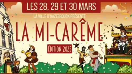 Mi-carême 2025 à Hazebrouck : élection du Seigneur Roland et une...