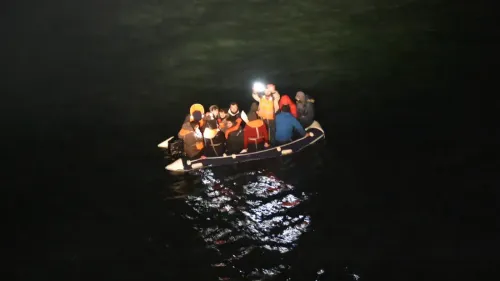 Calais : 61 migrants sauvés le soir du réveillon de Noël