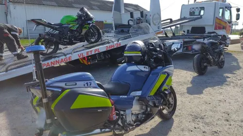 Hondeghem : Deux motards Belges contrôlés, sur une route à 80km/h...