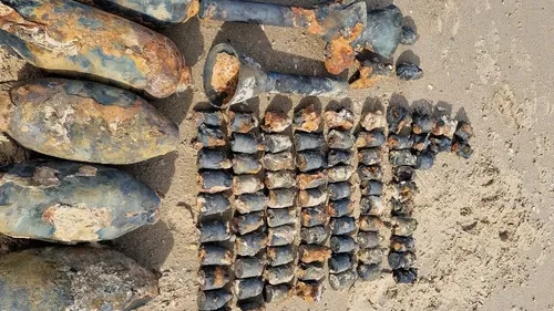 Oye-Plage : des munitions de guerre découvertes sur la plage des...