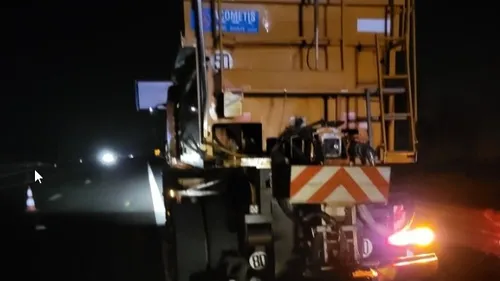 Coudekerque-Branche : Une saleuse percutée sur l'A16 dans la nuit...