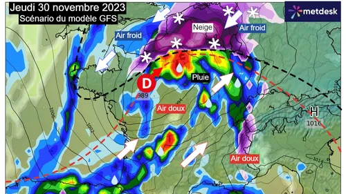 Une vague de froid puis de la neige dans le nord ?