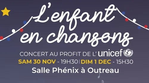 "L'Enfant en Chanson" samedi et dimanche au Phénix à Outreau.