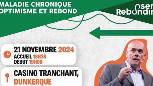 Conférence « Maladie Chronique : Optimisme et Rebond » jeudi 21...