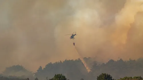 Dannes, Hardelot, Camiers : "le feu n'est pas fixé", les deux...