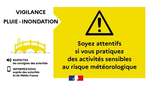Le Pas-de-Calais en vigilance jaune inondation