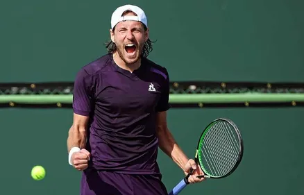 Tennis Lucas Pouille retrouve la (très) grande forme