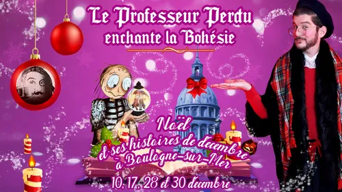Retrouvez le Professeur Perdu ce dimanche 16:00 à la Bohésie, rue...