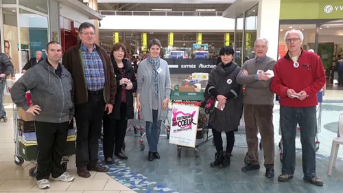 Les bénévoles des Restos du coeur présents dans les grandes...