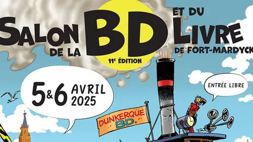 Fort-Mardyck : 11ème Salon de la BD / Livre Jeunesse ce week-end
