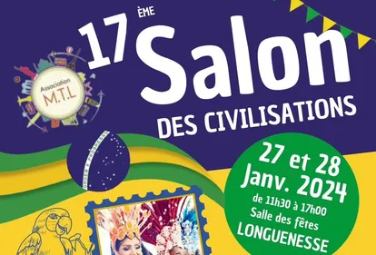 Le Salon des Civilisations vous emmène au Brésil ce week-end.