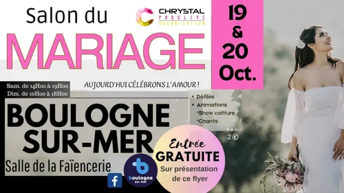 Le Salon du Mariage à Boulogne-sur-Mer ce week-end