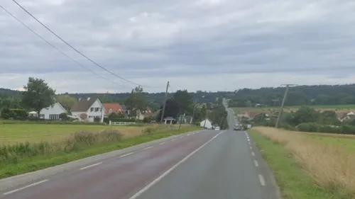 Accident spectaculaire ce mercredi matin, à Samer