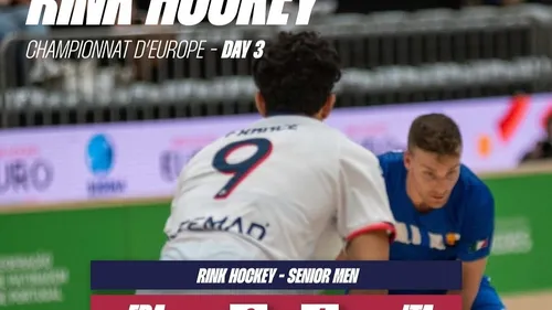 Rink-hockey : l'équipe de France en quart de finale de l'Euro