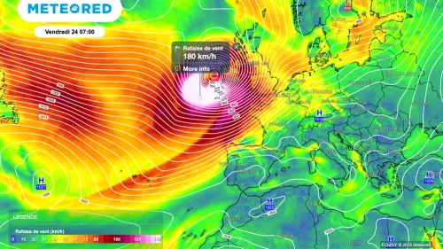 Tempête Éowyn : Alerte aux vents violents dans le Nord et le...