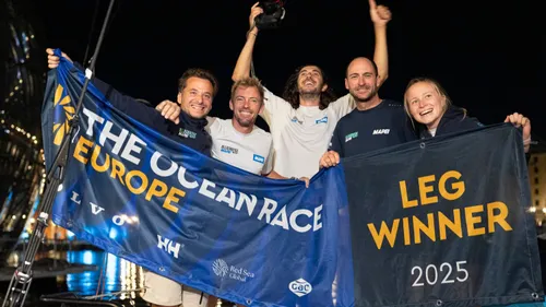 Voile : une victoire d'étape sur l'Ocean Race Europe pour le...