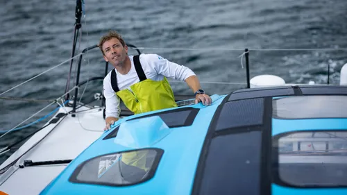 Voile : Thomas Ruyant en course pour le podium sur la New-York -...