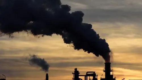 Du soleil, mais de l'air pollué dans la région !