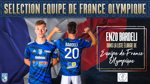 Foot : Un Dunkerquois aux Jeux Olympiques? Enzo Bardeli peut y croire