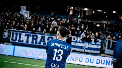 Foot : Delta FM derrière le joueur de Dunkerque Junior Senneville à...