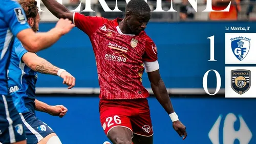 Foot : Dunkerque domine, mais Dunkerque perd