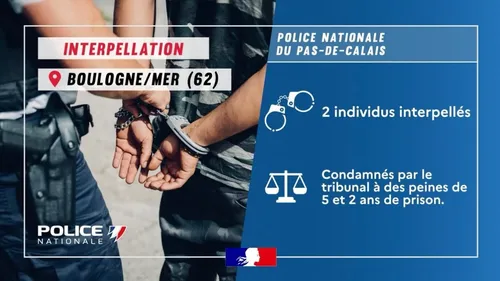Boulogne-sur-Mer : de la prison pour deux Boulonnais auteur de six...