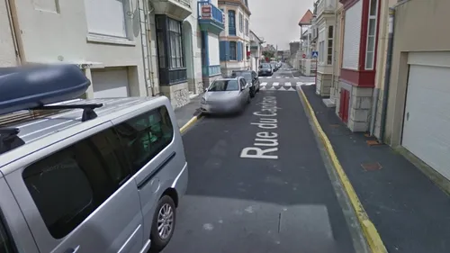 Un incendie à Wimereux, digue de Mer