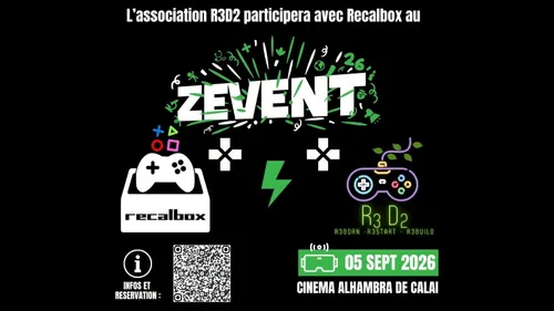 Calais : ZEVENT au Cinéma l'Alhambra ce samedi 5 septembre