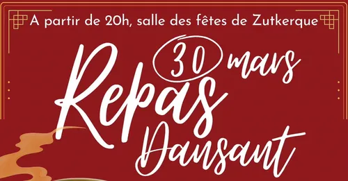 Repas Dansant samedi à Zutkerque