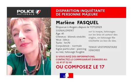 Angers. Un rassemblement pour faire avancer la recherche de Marlène...