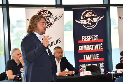 Michaël Juret, président des Ducs d'Angers: "Nous avons maintenu...
