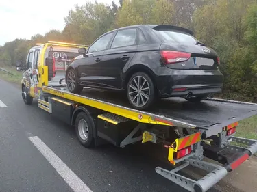 Saint-Jean-de-Linières. Il roule 103 km/h au-dessus de la vitesse...