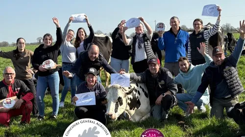 Salon de l'agriculture. Cette ferme angevine remporte une médaille...