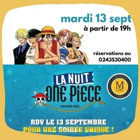One Piece : une soirée exceptionnelle à Laval et Angers pour la...