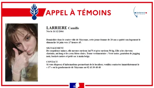 Mayenne. Un appel à témoins lancé, après la disparition inquiétante...