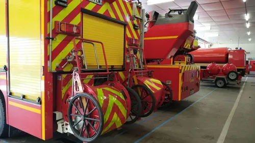 Segré-en-Anjou Bleu. Un incendie dans un dépôt de bus
