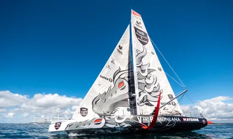 Voile : Maxime Sorel navigue vers le Portugal pour tester "le...