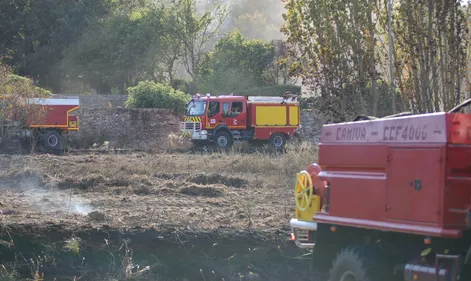 Nyoiseau : l'incendie fixé, 15 hectares de brûlés près du cimetière