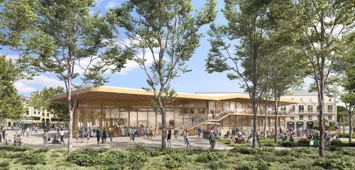 Laval. Des gaufres et de la cuisine asiatique dans les Halles...