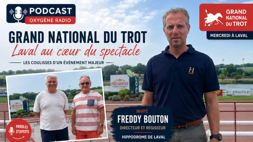 Grand National du Trot : Laval au cœur du spectacle avec Freddy Bouton