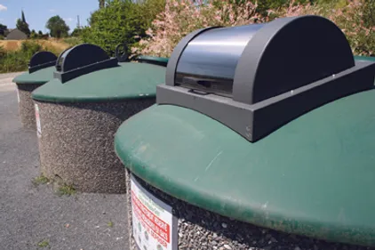 Pays Meslay-Grez. Bientôt des badges pour ouvrir les containers...