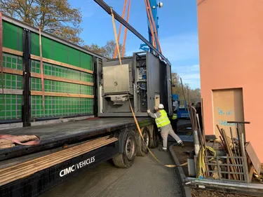 Segré. Le four du futur crématorium est installé
