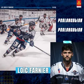 Les Ducs d'Angers prolongent Loïc Farnier