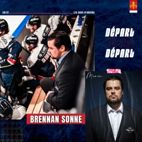 Le coach des Ducs Brennan Sonne quitte Angers